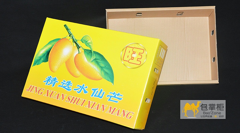 芒果彩箱包裝設(shè)計